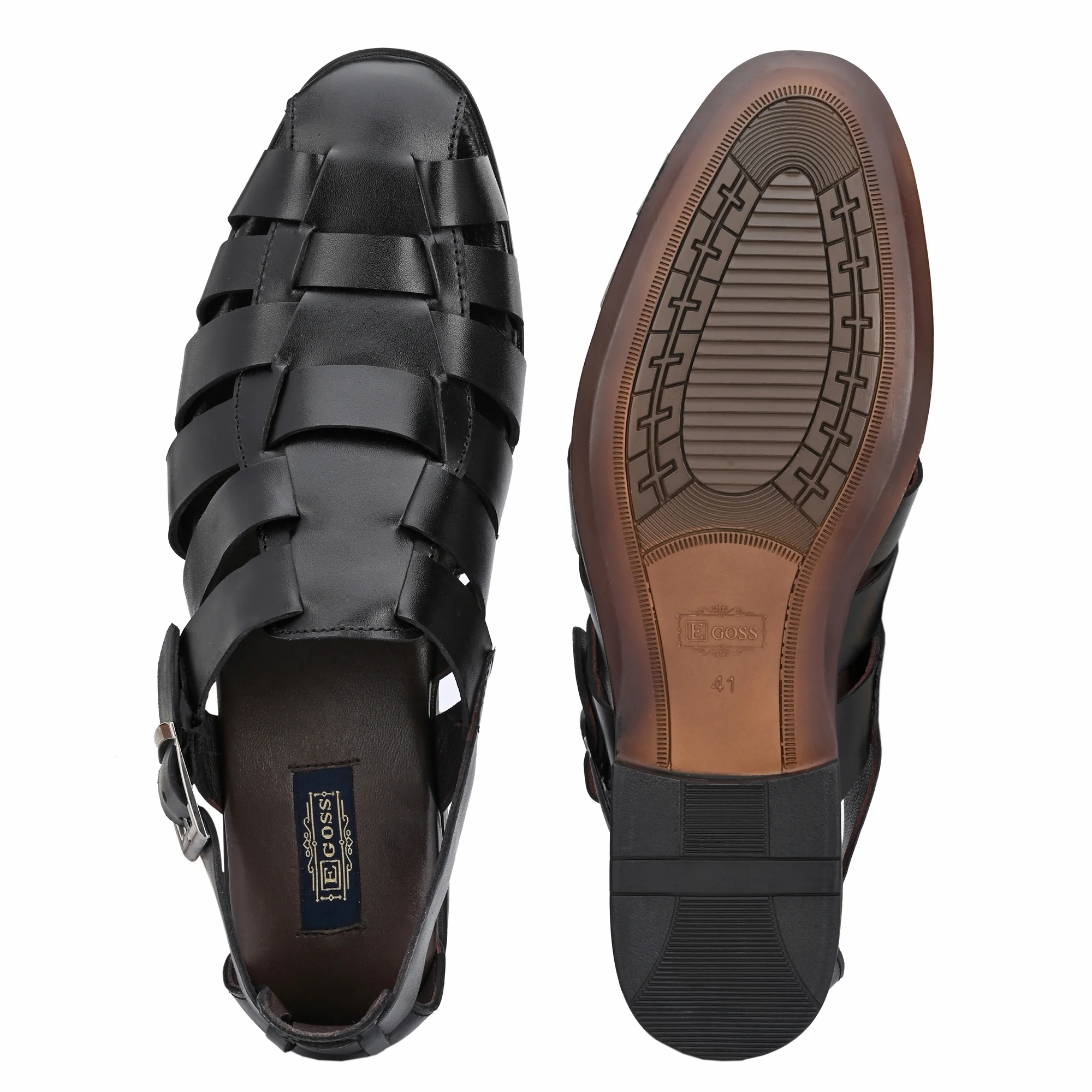 Buckled Sandal For Men By Egoss - Image 12
