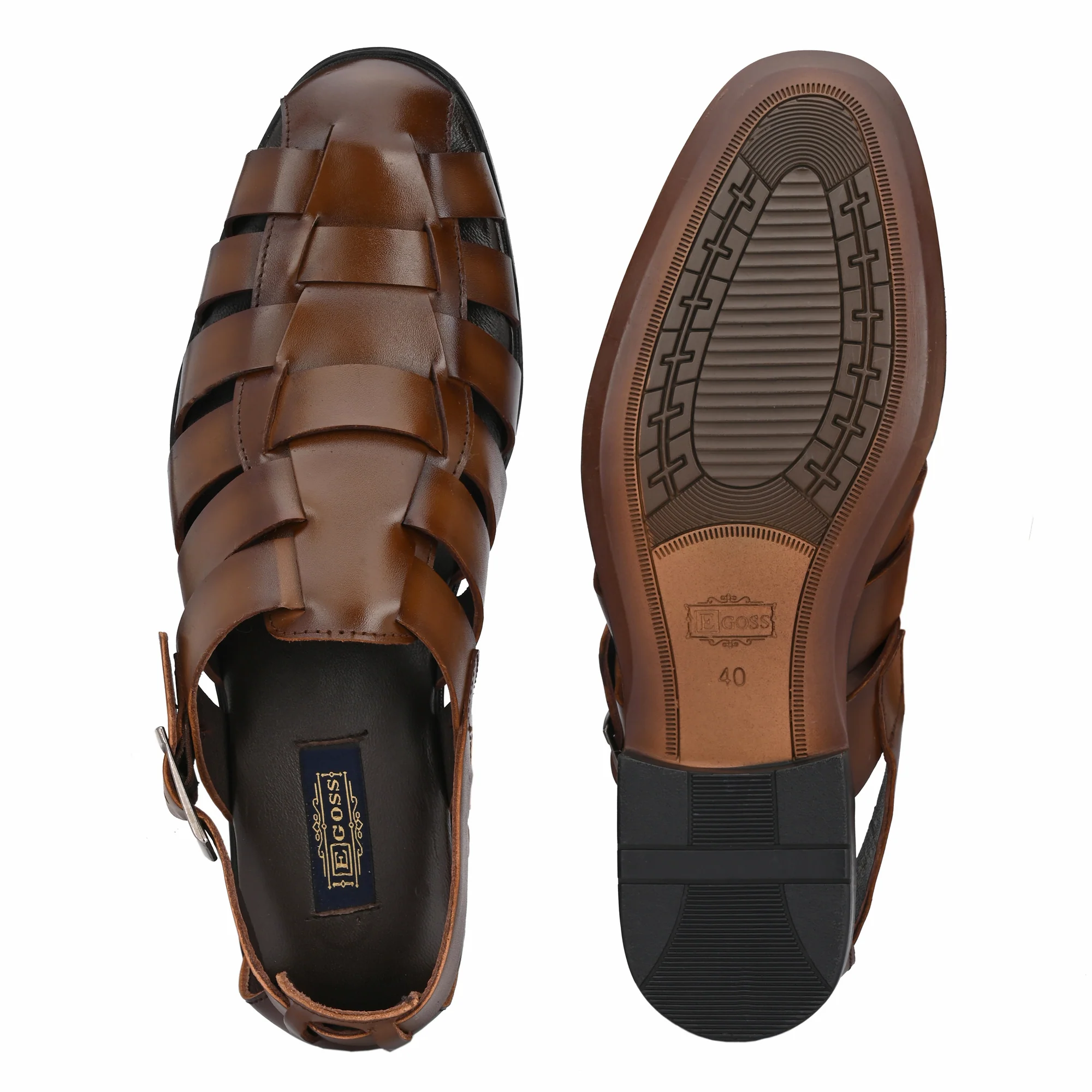 Buckled Sandal For Men By Egoss - Image 6