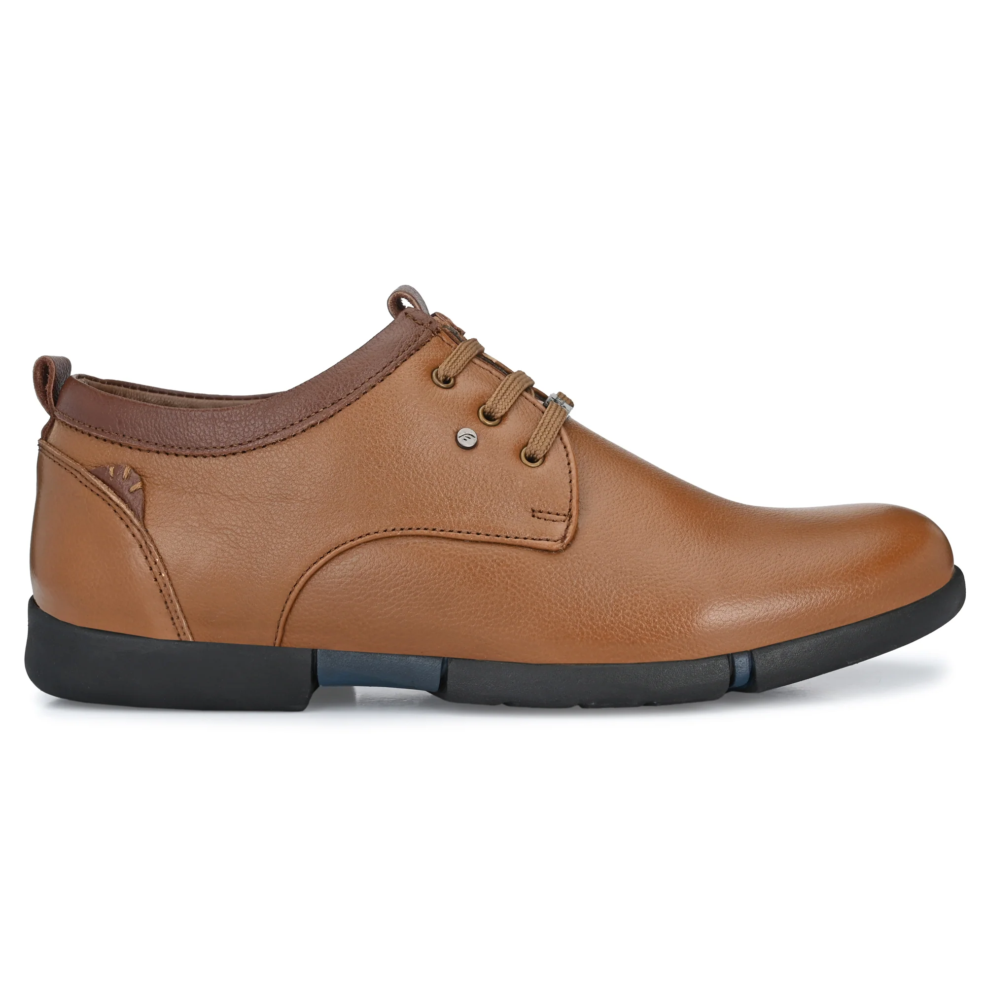 Egoss Casual Leather Derby Shoes For Men - Image 15