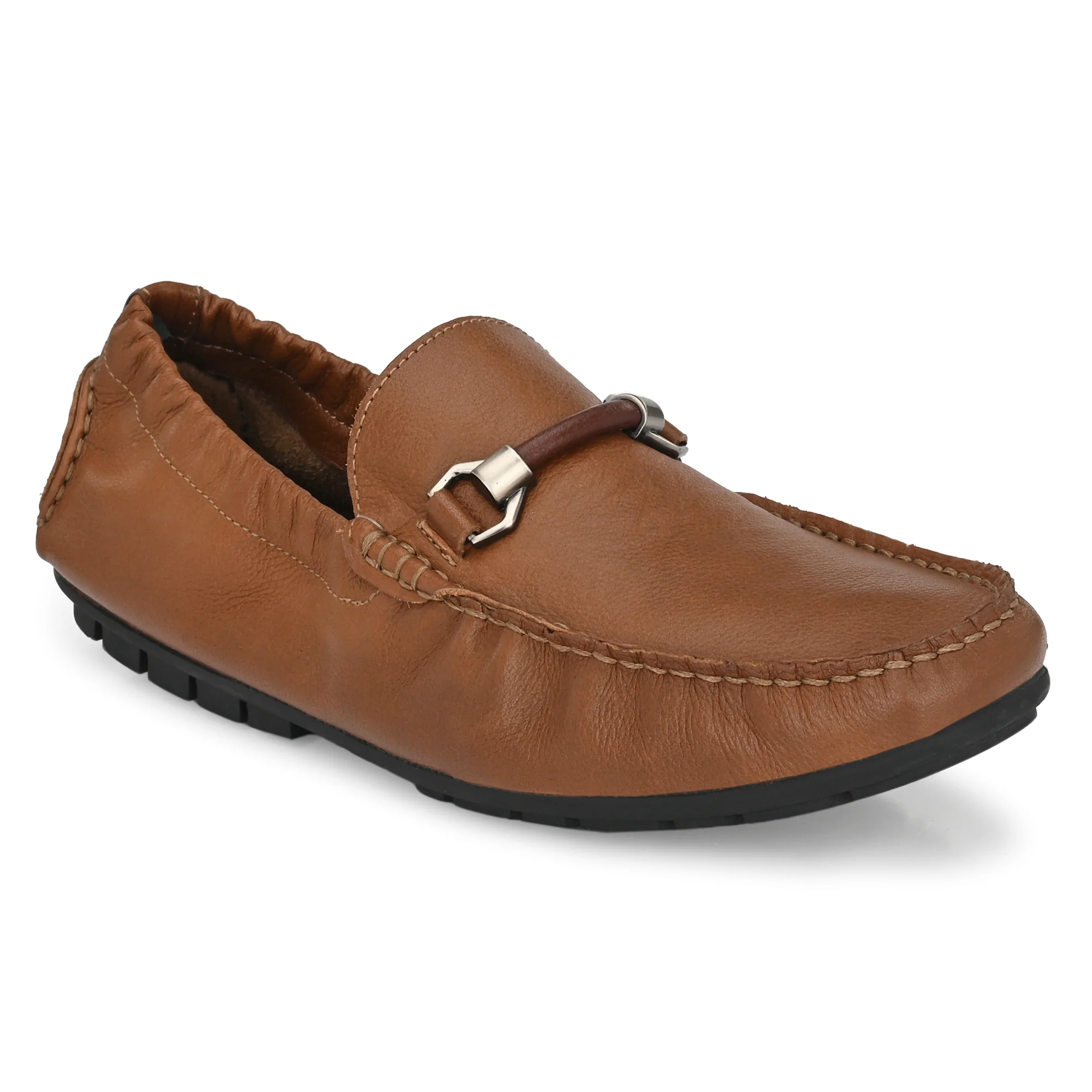 Egoss Buckled Casual  Loafers For Men - Image 4