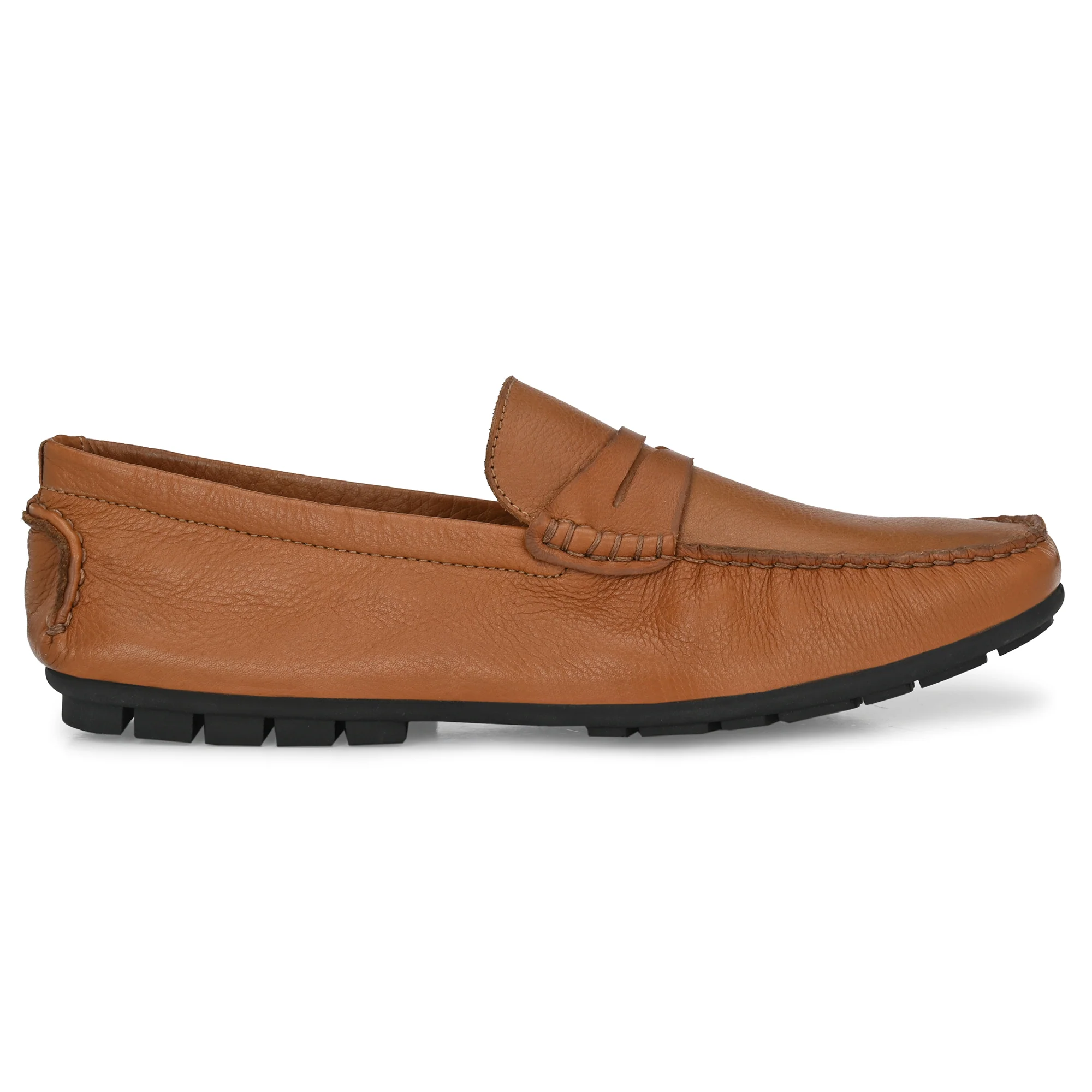 Egoss Casual Leather Loafers For Men - Image 5