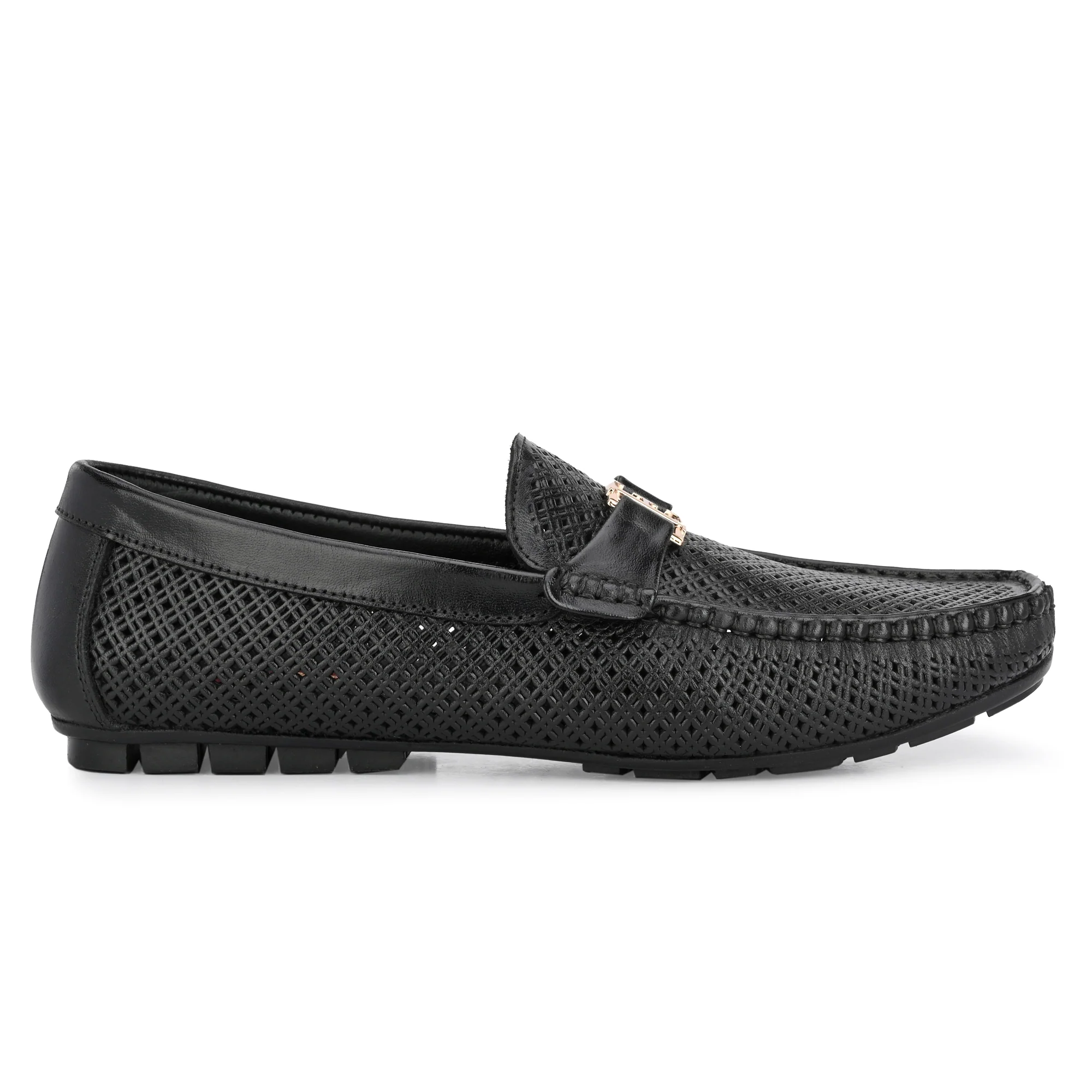Egoss Buckled Casual Loafers For Men - Image 13