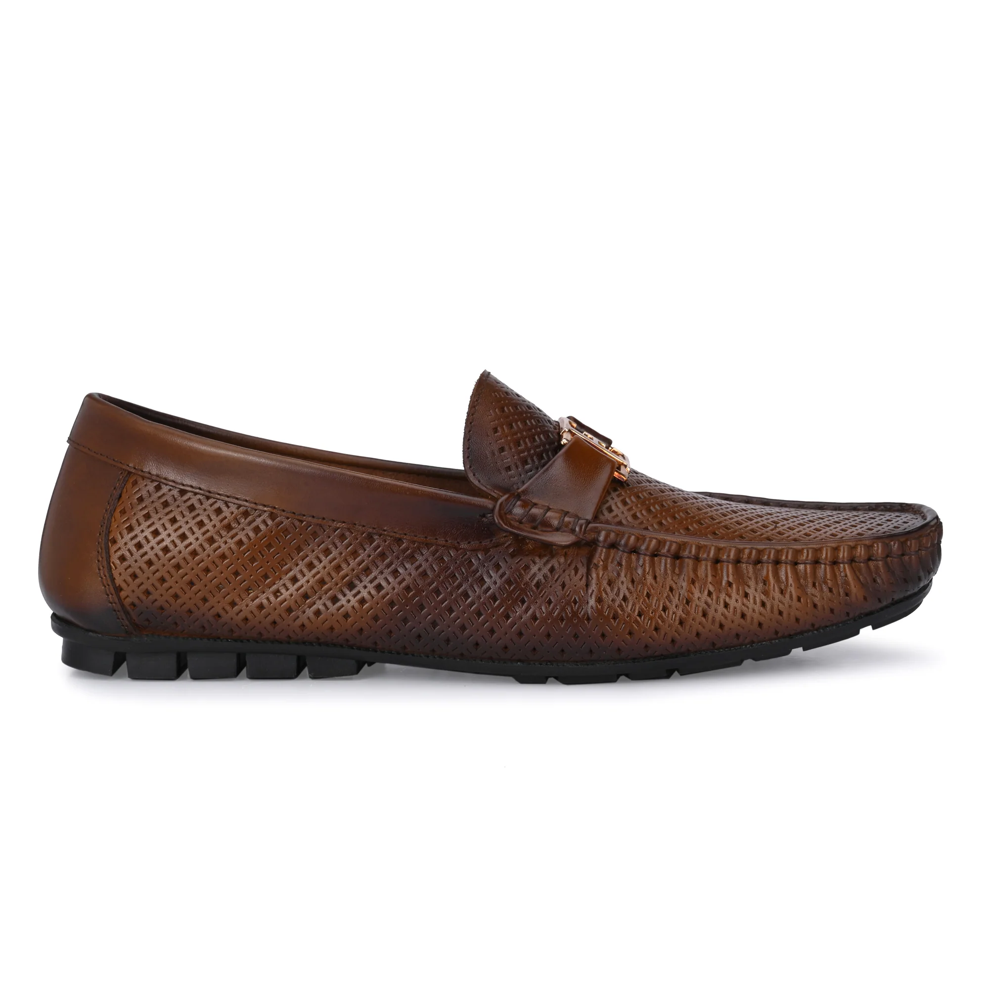 Egoss Buckled Casual Loafers For Men - Image 7