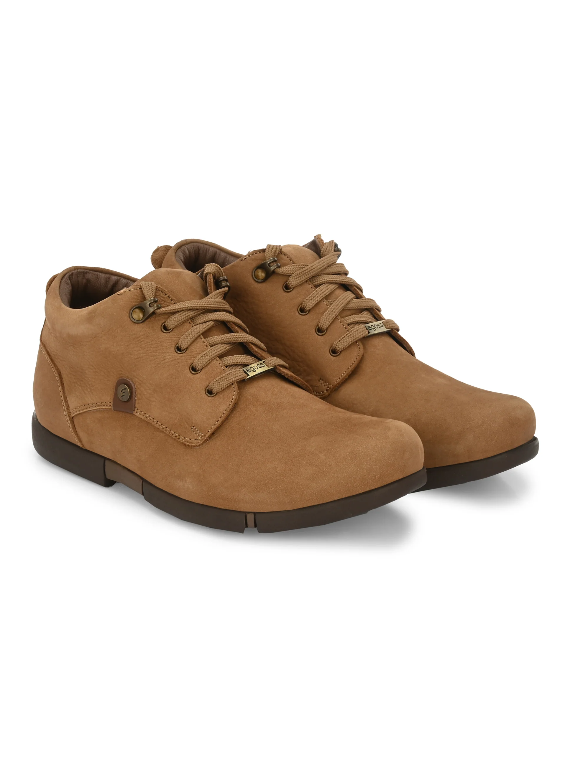 Egoss Casual Lace-Up Boots For Men - Image 22