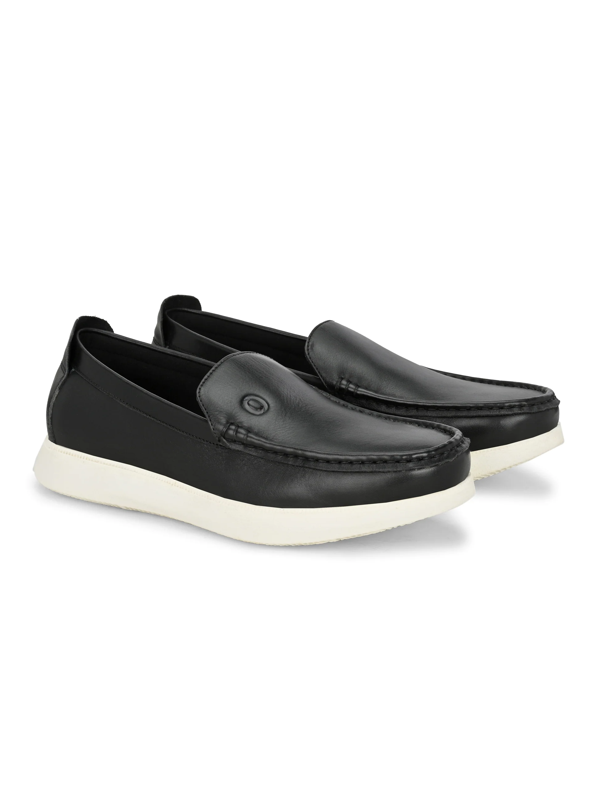 Egoss Gold Slip-On Sneakers For Men - Image 11